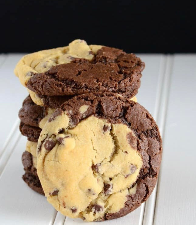 Brookie chocolate chip lactation cookies