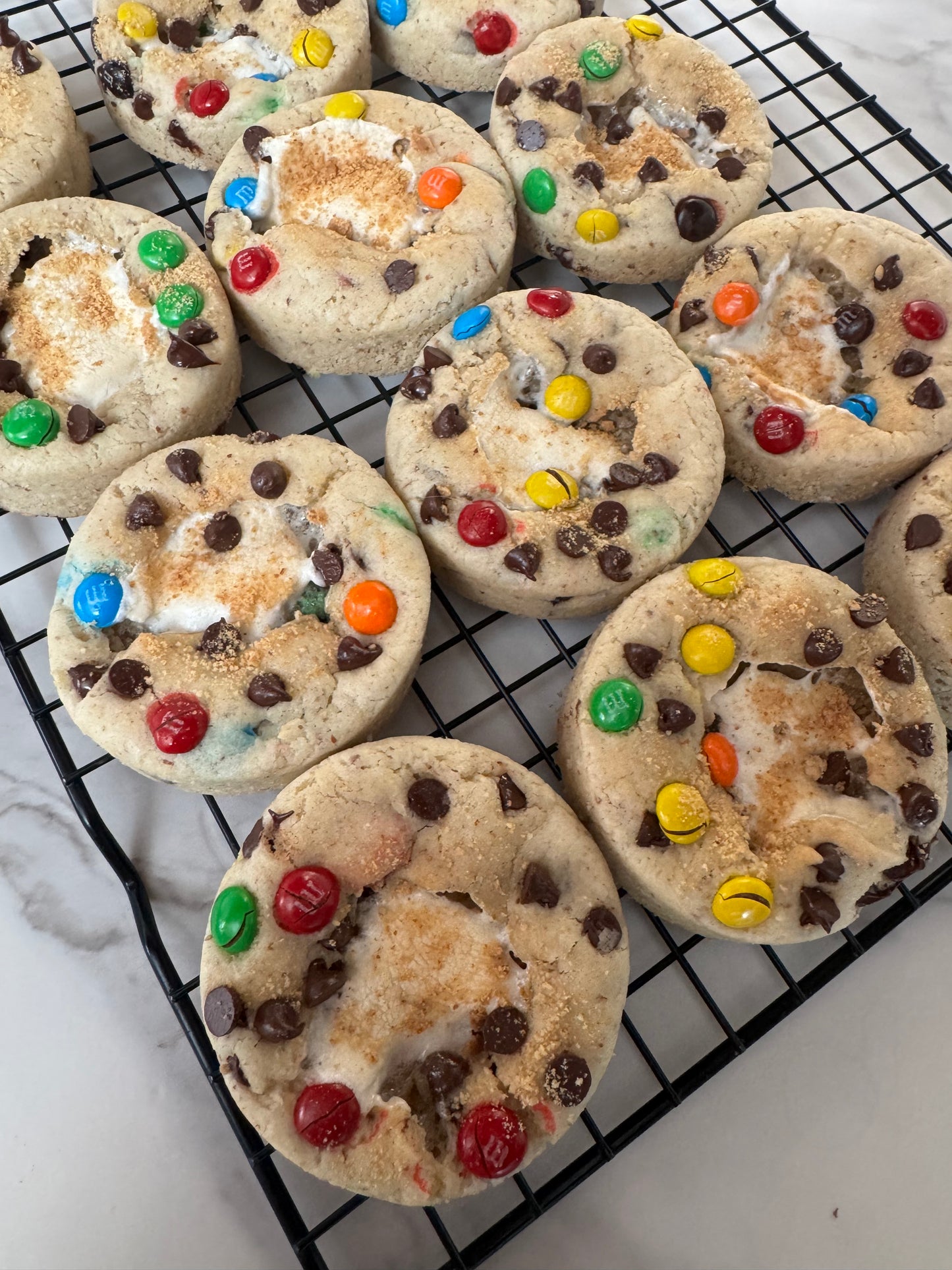 M&M Smores Lactation Cookies
