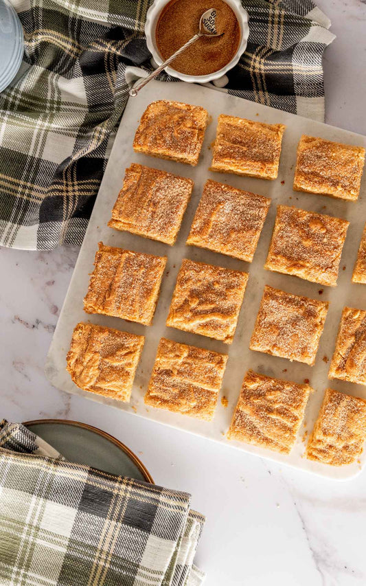 Snickerdoodle Lactation Blondies (DF)
