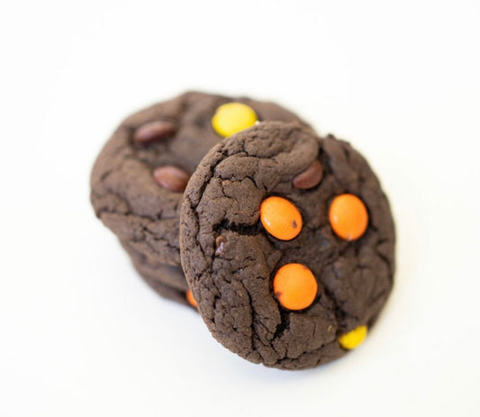 Chocolate Reese Pieces Lactation Cookies