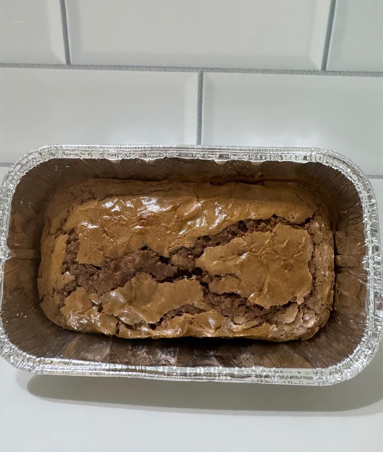 Mini Brownie Loaf