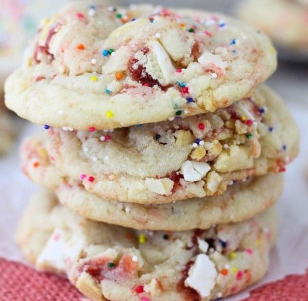 Strawberry Poptart Lactation Cookies (DF)