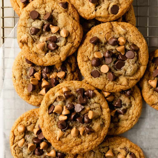 Caramel Chocolate Chip Lactation Cookies