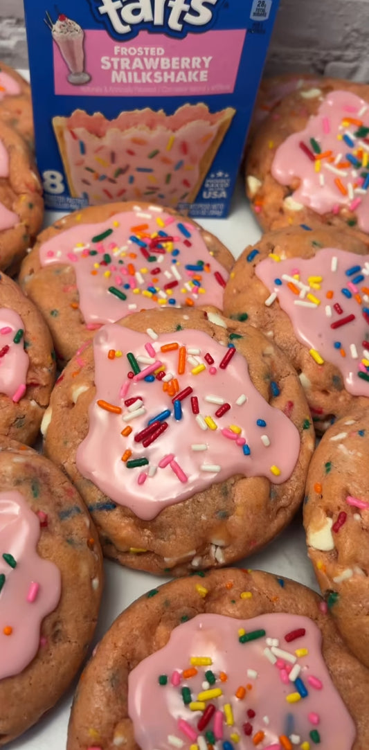 Strawberry Milkshake Lactation Cookies