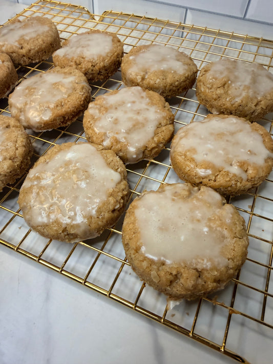 Oatmeal Glazed Cookies